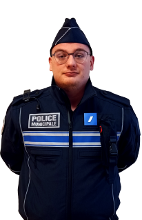 policier détouré