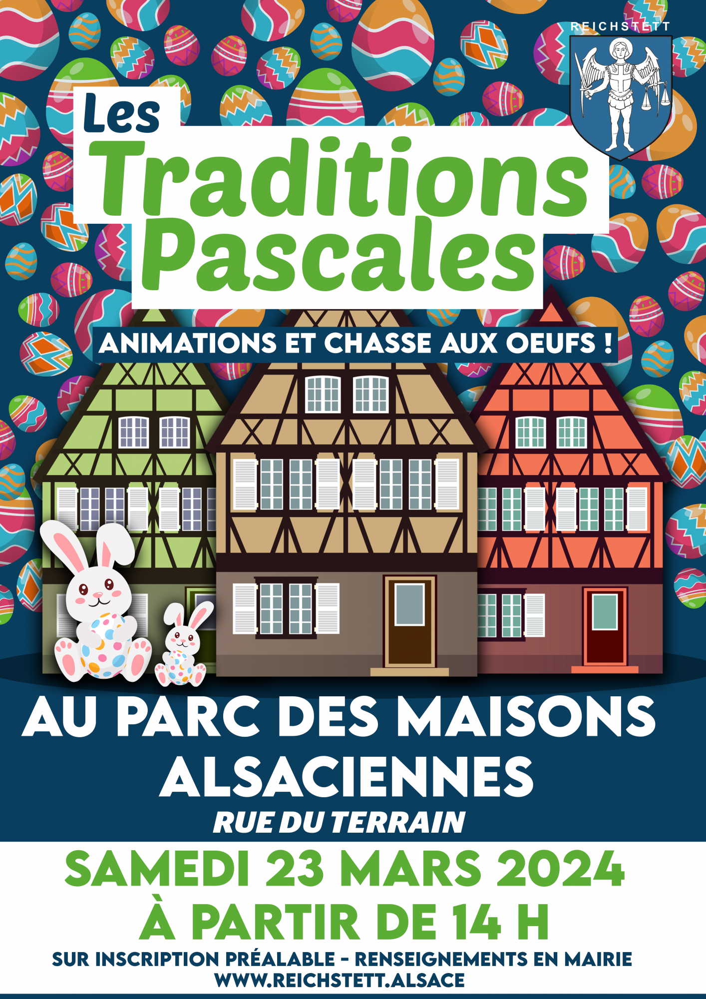 Affiche traditions pascales