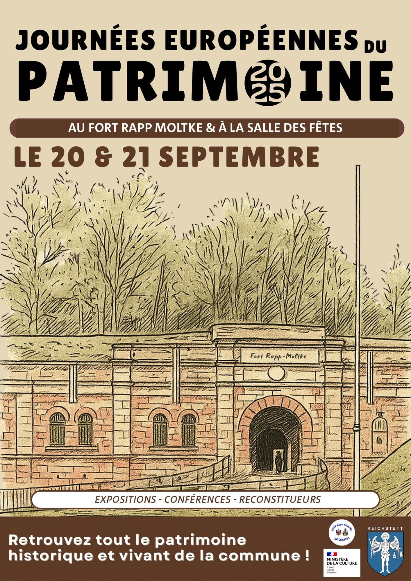 affiche fort rapp version vieux dessin