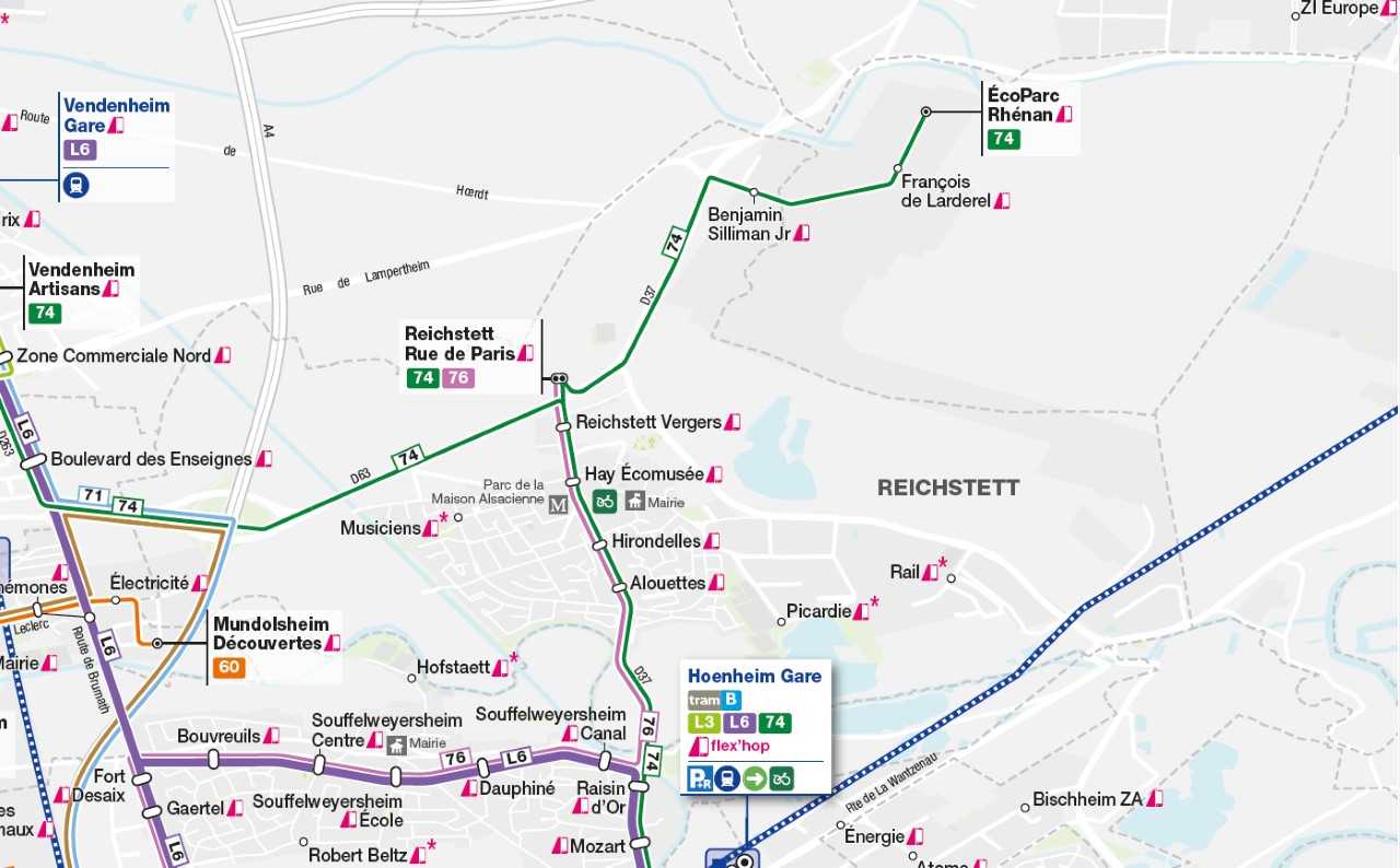 Carte réseau cts reichstett